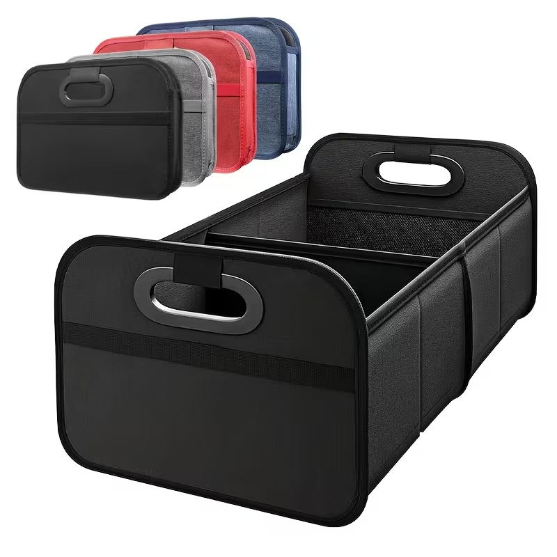Car Cargo Net Trunk - Foldable Portable Car Trunk Storage Box