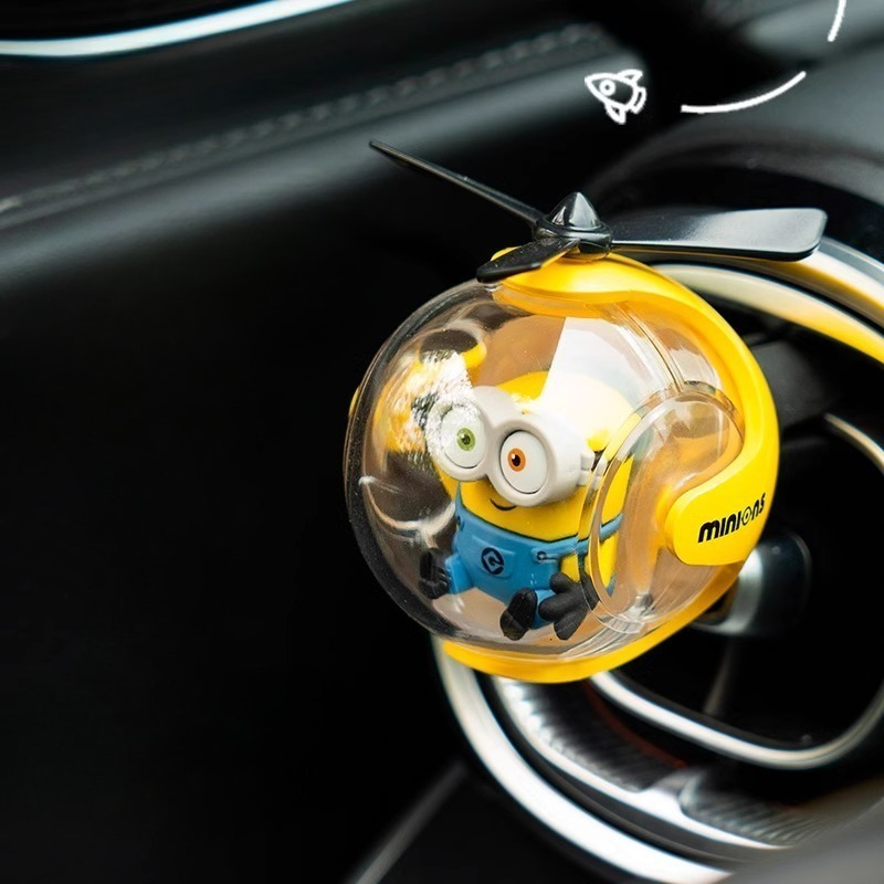 Car Fragrance Diffuser - Minionsed Car Air Freshener, Cute Cartoon