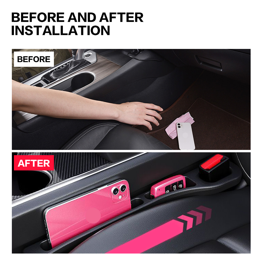 2PCS New Car Seat Gap Filler B - D.A.D Car Accessories review and price