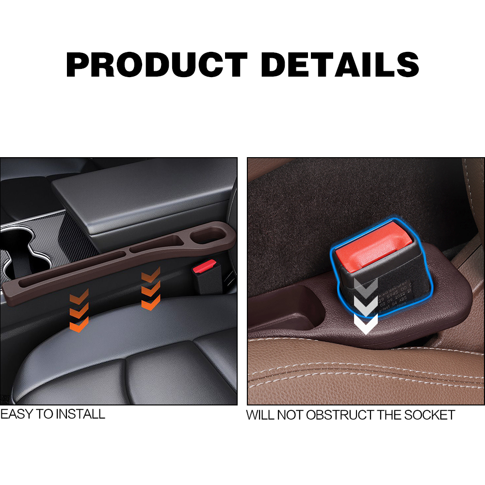 2PCS New Car Seat Gap Filler B - D.A.D Car Accessories review and price