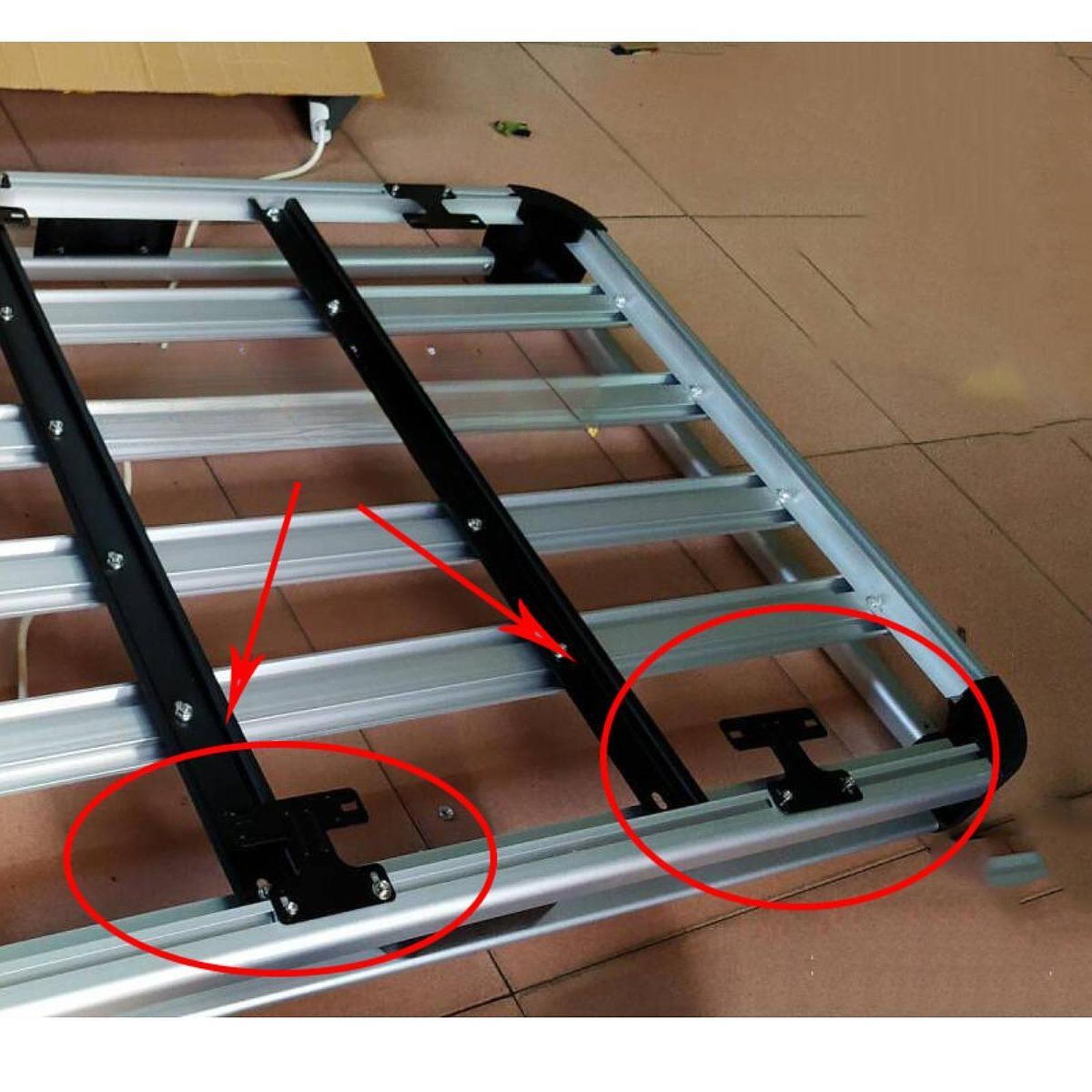 Car Roof Luggage Rack U Clamps - Car Roof Rack Cross Bar review and price