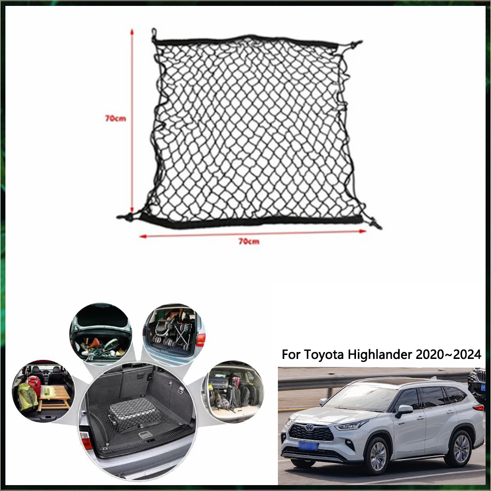 For Toyota Highlander Kluger X - Car Cargo Net Trunk review and price