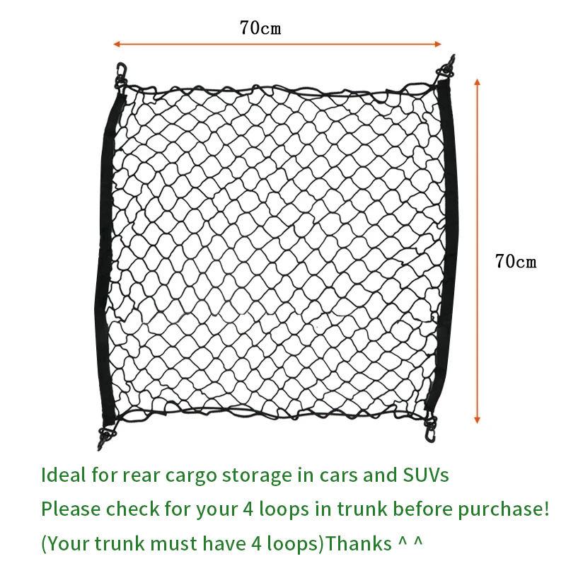 for BMW X5 iX5 E70 F15 G05 E53 - Car Cargo Net Trunk review and price
