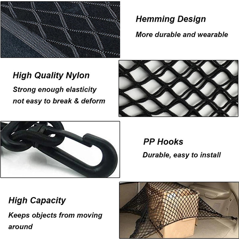 for BMW X5 iX5 E70 F15 G05 E53 - Car Cargo Net Trunk review and price