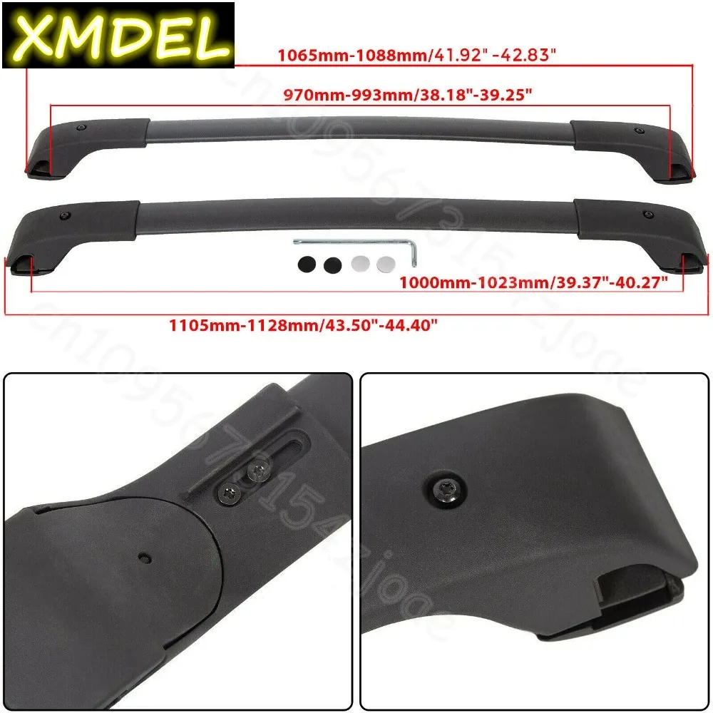 car styling 2pcs Black Roof Ra - Car Roof Rack Cross Bar review and price