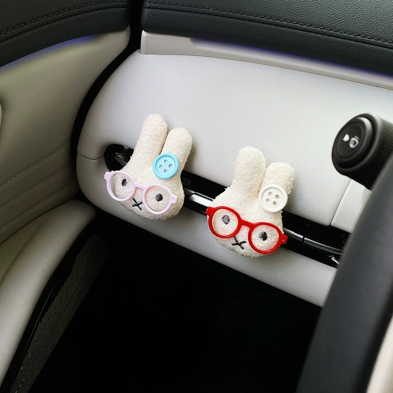 Cute Rabbit with Glasses Car A - Car Fragrance Diffuser review and price