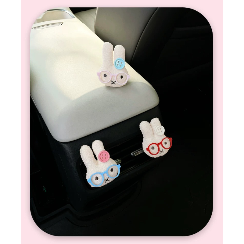 Cute Rabbit with Glasses Car A - Car Fragrance Diffuser review and price