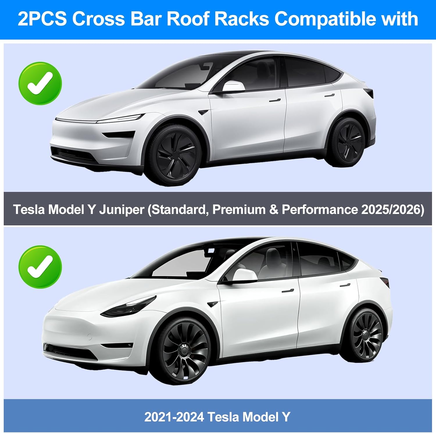 For Tesla Model Y Juniper Roof - Car Roof Rack Cross Bar review and price